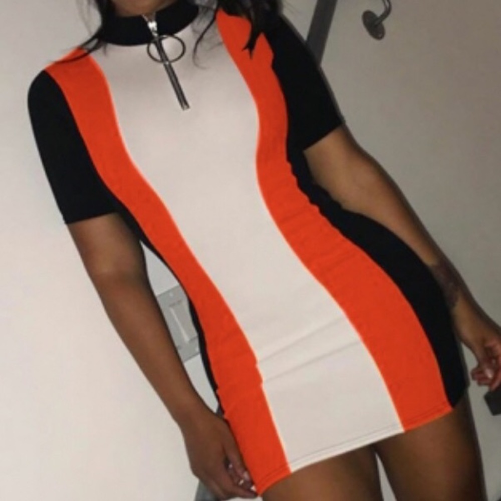 Color block dress